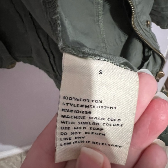 Jade & Ivory Green Utility Jacket - Picture 7 of 7